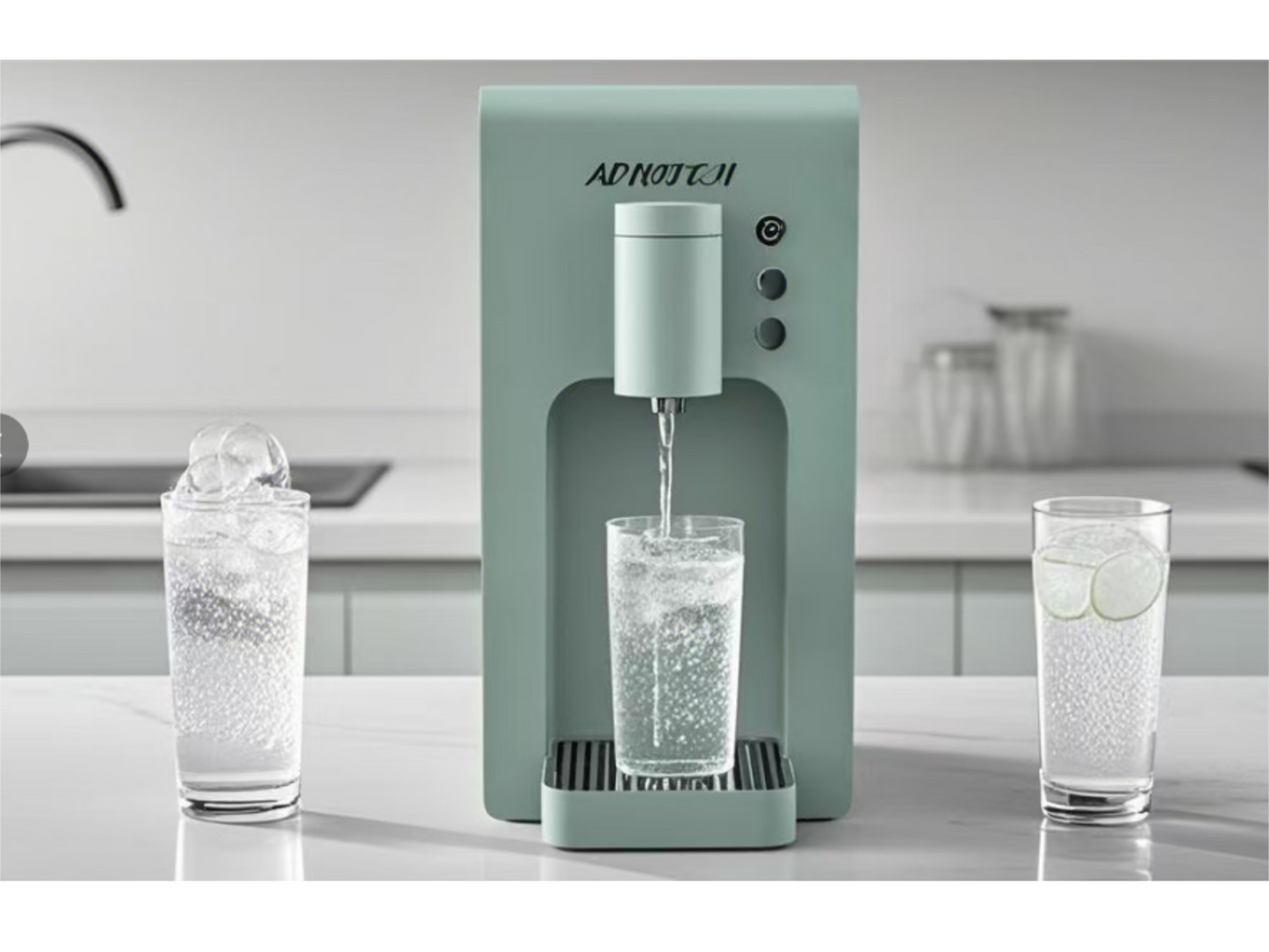 Desktop Ice Water Bubble Water Machine--AHS CCD150