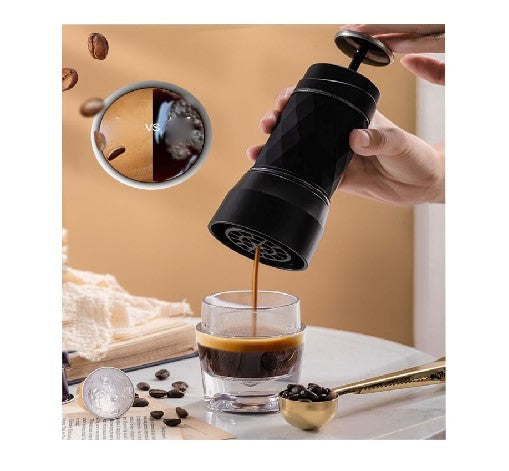 Mini portable espresso coffee maker-8439